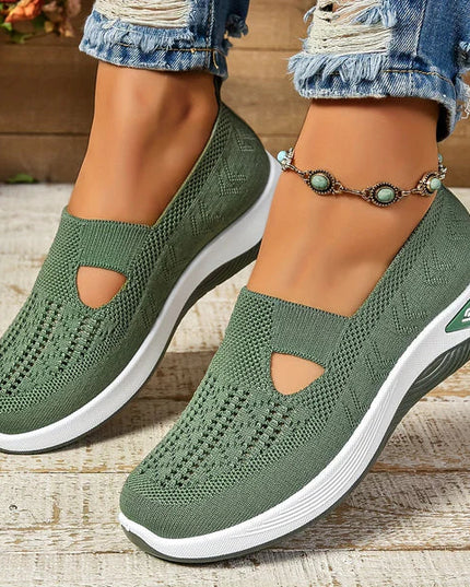 Sophia | Women’s Breathable Slip-On Walking Sneakers