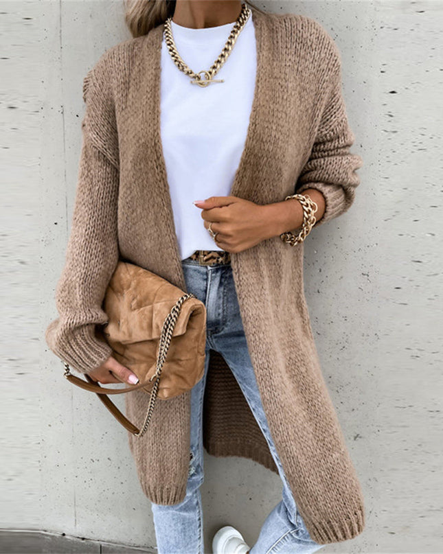 Lauren | Women’s Relaxed Fit Long Open Front Cardigan