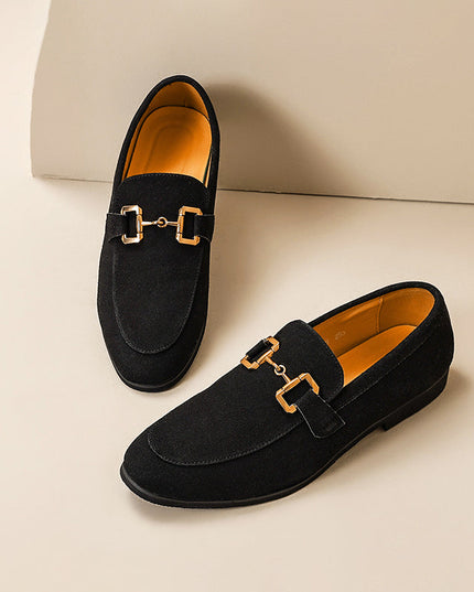 Men’s Almond Toe Horse bit Loafers – Semi-Formal Elegance