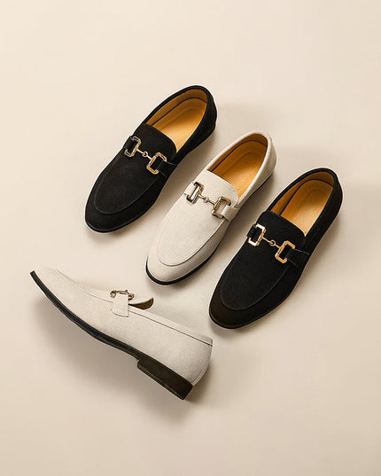 Men’s Almond Toe Horse bit Loafers – Semi-Formal Elegance