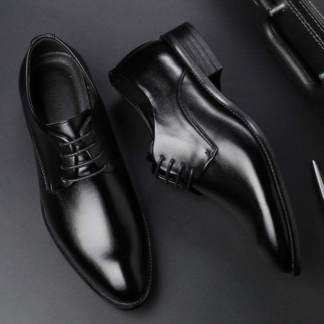 Men’s Derby Dress Shoes – Formal Lace-Up for Office & Wedding