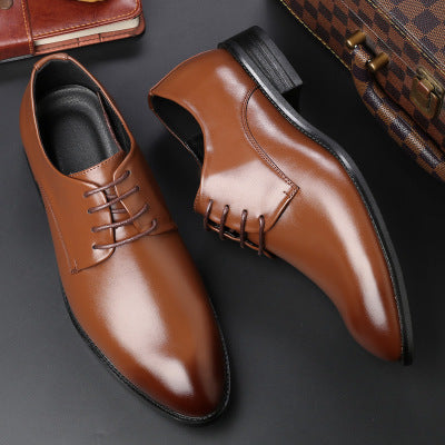 Men’s Derby Dress Shoes – Formal Lace-Up for Office & Wedding