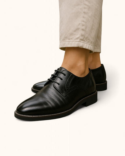 Men’s Brogue Oxford Dress Shoes – Classic Formal Elegance