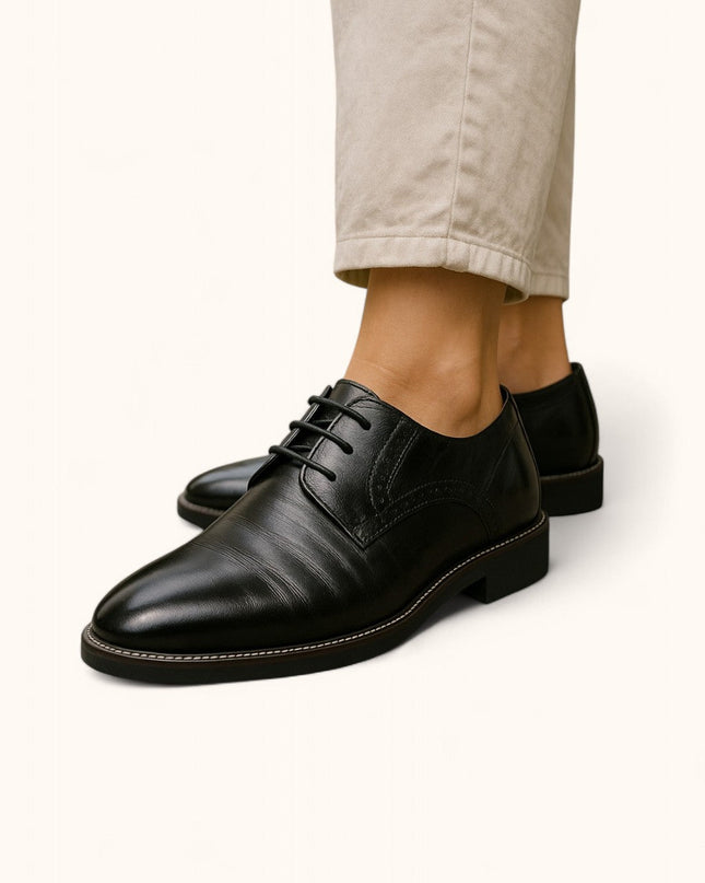 Men’s Brogue Oxford Dress Shoes – Classic Formal Elegance
