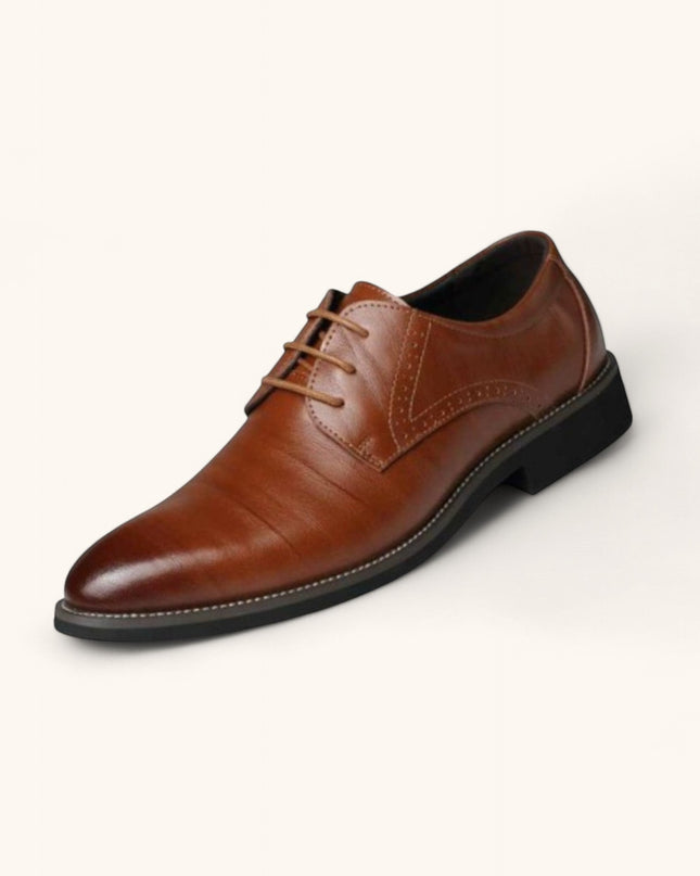 Men’s Brogue Oxford Dress Shoes – Classic Formal Elegance