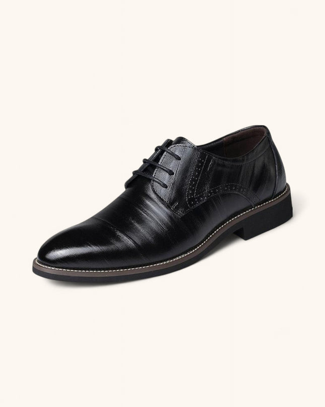 Men’s Brogue Oxford Dress Shoes – Classic Formal Elegance