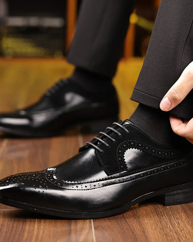 Men’s Classic Dress Shoes – Sleek Formal Design for Everyday Elegance