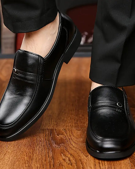 Men’s Classic Penny Loafers – Polished Slip-On Dress Shoes