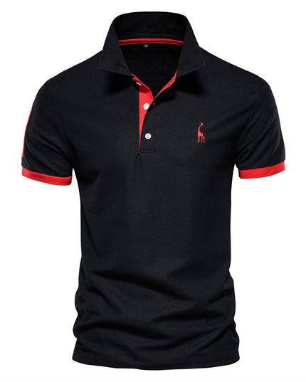 Men’s Classic Short-Sleeved Polo Shirt – Smart Casual Summer Essential