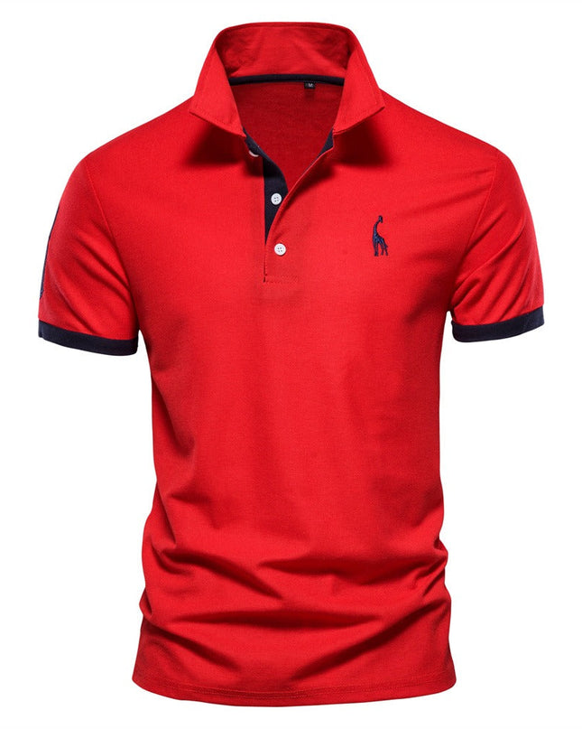 Men’s Classic Short-Sleeved Polo Shirt – Smart Casual Summer Essential
