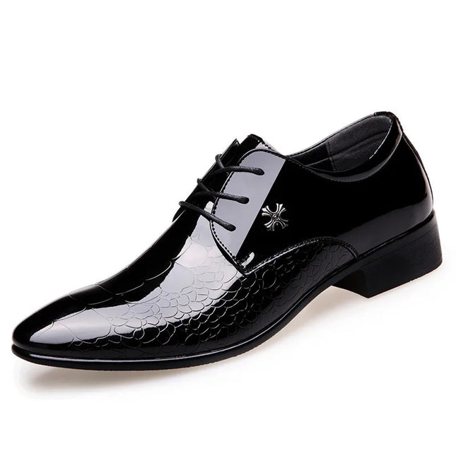 Men’s Elegance Oxford Shoes – Classic Formal Style – Polished Finish
