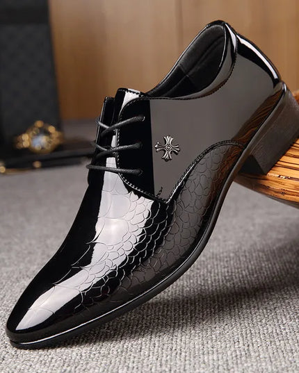 Men’s Elegance Oxford Shoes – Classic Formal Style – Polished Finish
