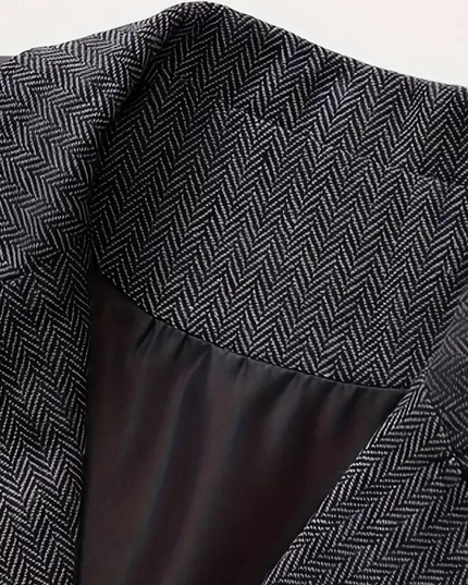 Men’s Herringbone Waistcoat – All-Season