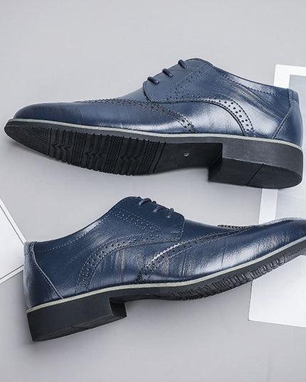 Men’s Lace-Up Ombre Shoes – Casual Style with Modern Edge