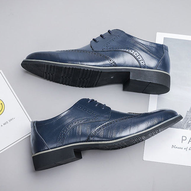 Men’s Lace-Up Ombre Shoes – Casual Style with Modern Edge