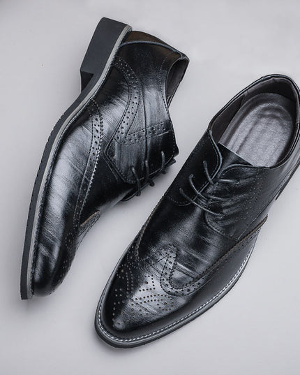 Men’s Lace-Up Ombre Shoes – Casual Style with Modern Edge