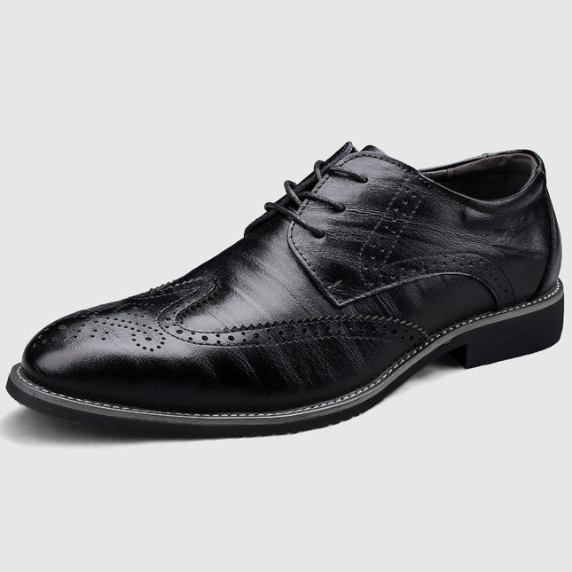 Men’s Lace-Up Ombre Shoes – Casual Style with Modern Edge