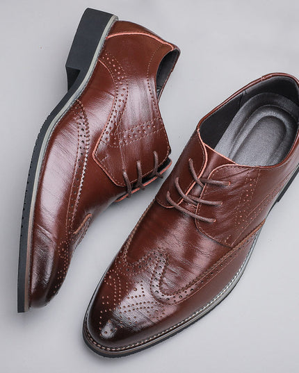 Men’s Lace-Up Ombre Shoes – Casual Style with Modern Edge