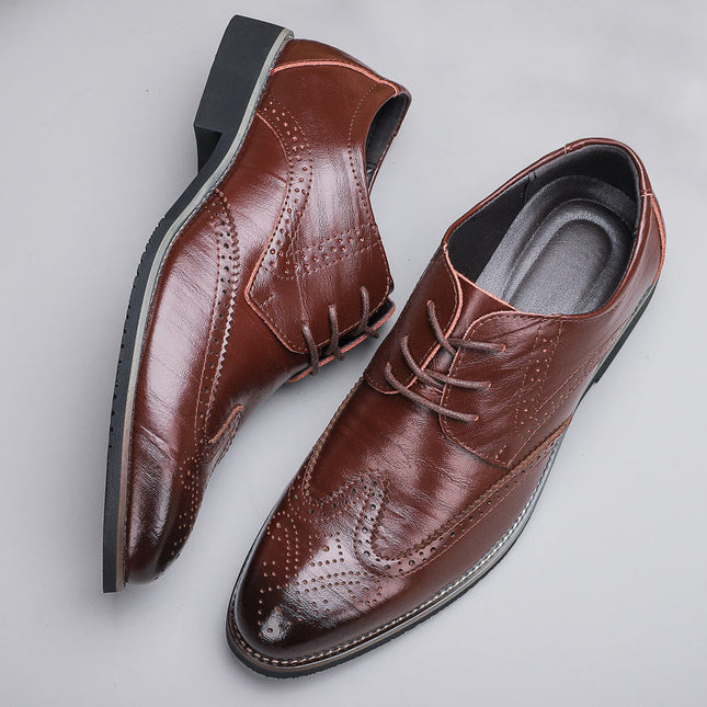 Men’s Lace-Up Ombre Shoes – Casual Style with Modern Edge