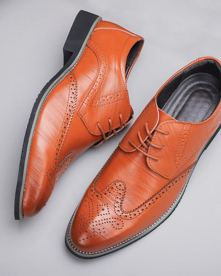 Men’s Lace-Up Ombre Shoes – Casual Style with Modern Edge