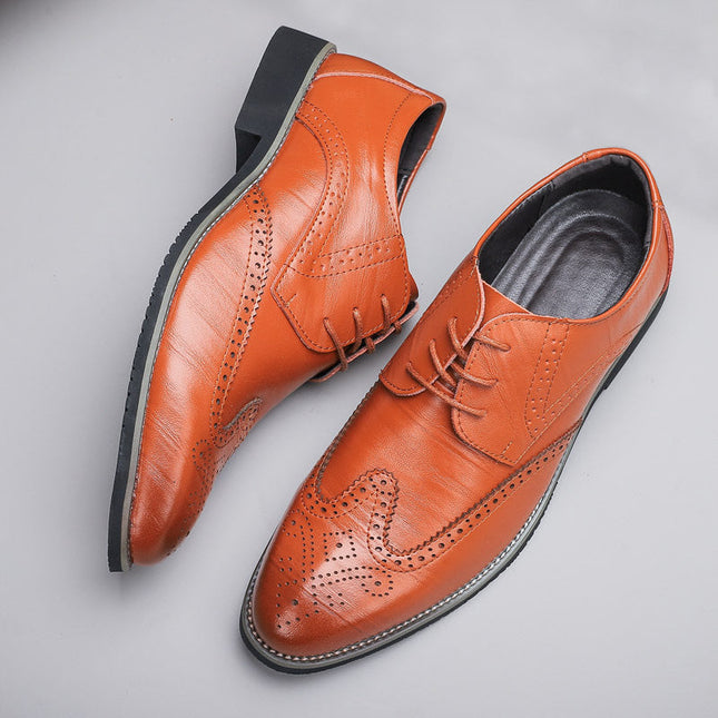 Men’s Lace-Up Ombre Shoes – Casual Style with Modern Edge
