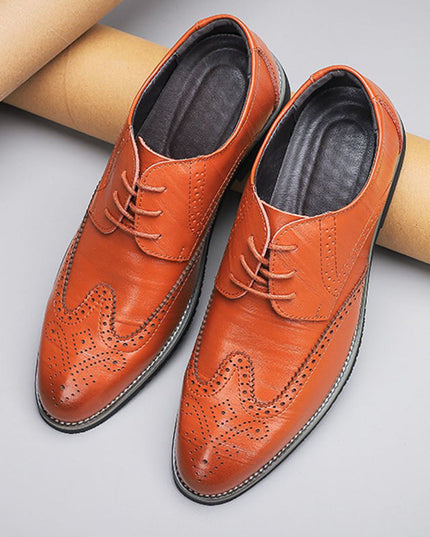 Men’s Lace-Up Ombre Shoes – Casual Style with Modern Edge