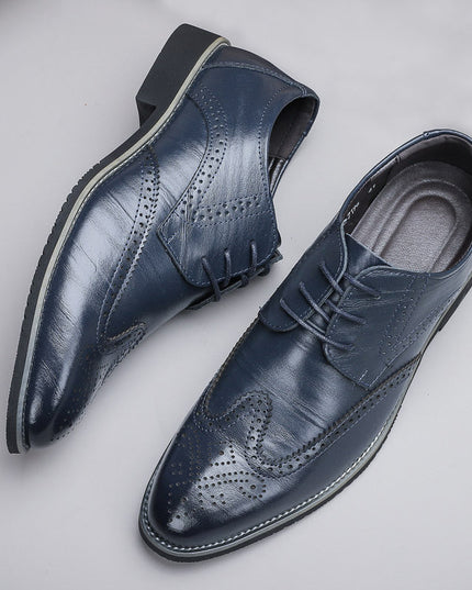 Men’s Lace-Up Ombre Shoes – Casual Style with Modern Edge