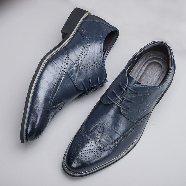 Men’s Lace-Up Ombre Shoes – Casual Style with Modern Edge