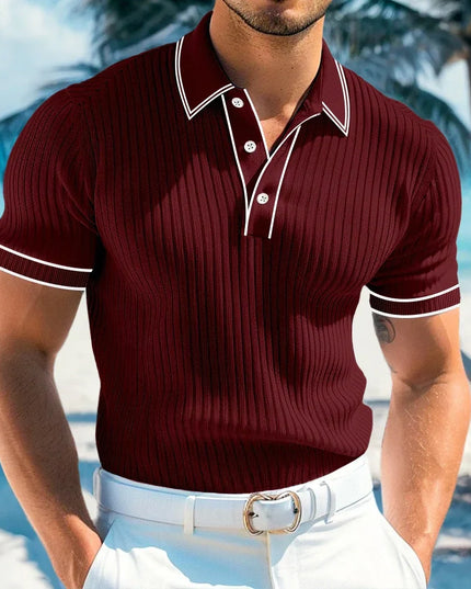 Men's Lightweight Summer Polo Shirt – Breathable Comfort, Timeless Style