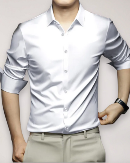 Men’s Long Sleeve Shirt – Classic Button-Up for Smart and Casual Looks