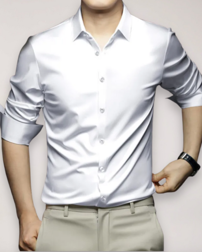 Men’s Long Sleeve Shirt – Classic Button-Up for Smart and Casual Looks