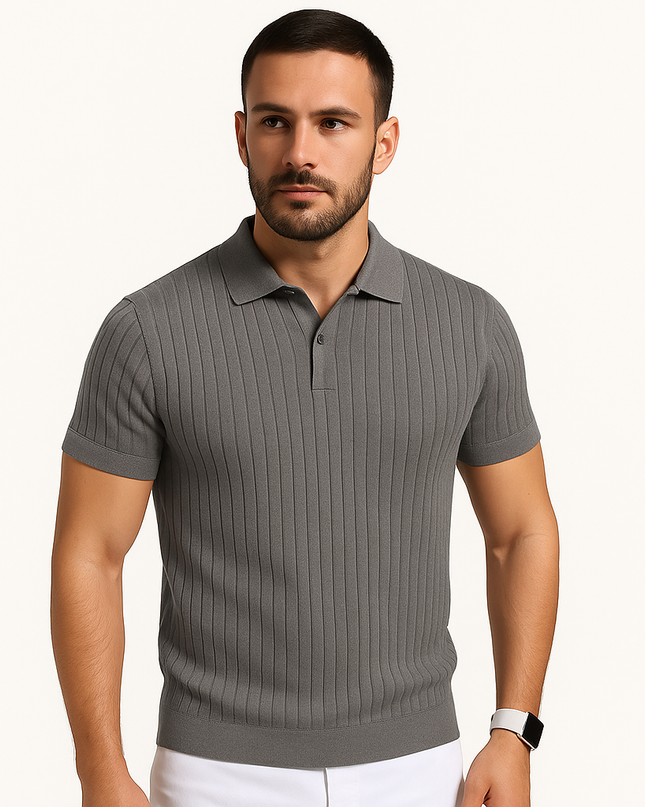 Men’s Muscle Fit Polo Shirt – Effortless Style, Athletic Precision