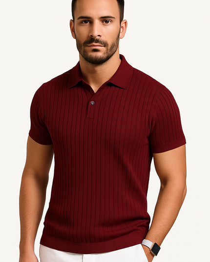 Men’s Muscle Fit Polo Shirt – Effortless Style, Athletic Precision