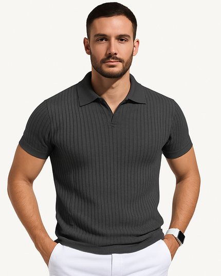 Men’s Muscle Fit Polo Shirt – Effortless Style, Athletic Precision