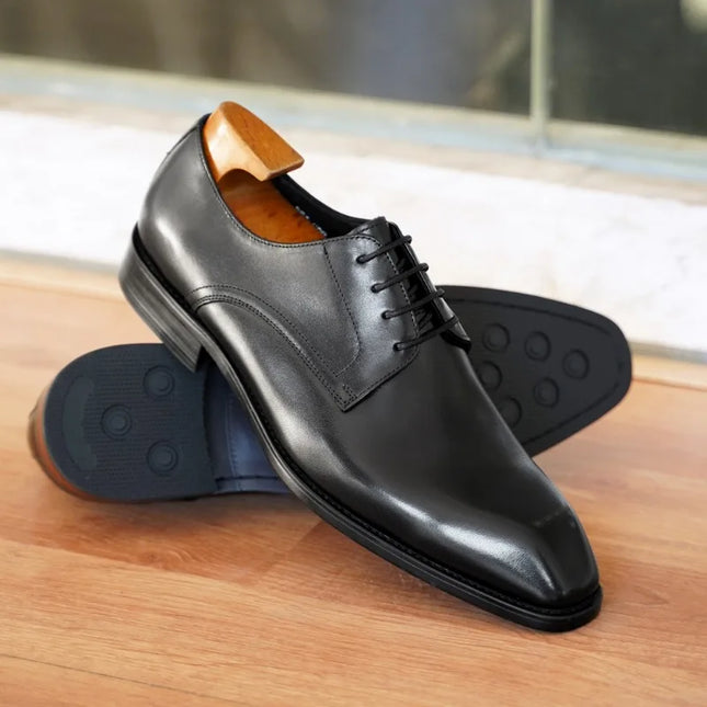 Men’s Oxford Dress Shoes – Closed Lacing – Pointed Toe