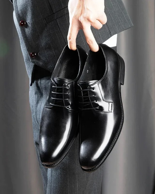 Men’s Oxford Wedding Shoes – Sleek Formal Lace-Up Dress Shoes