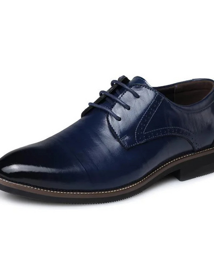 Men’s Polished Derby Shoes – Formal Lace-Up Foot Wear