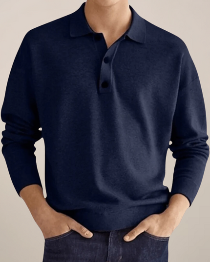 Men’s Polo Shirt – Classic Piqué, Short Sleeve, Soft Touch