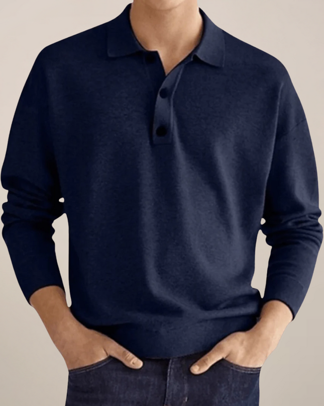 Men’s Polo Shirt – Classic Piqué, Short Sleeve, Soft Touch