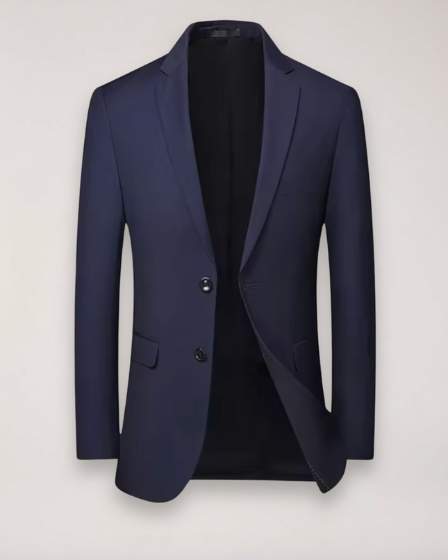 Men’s Three-Piece Formal Suit – Tailored Fit Blazer, Waistcoat, and Trousers