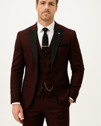 Burgundy / S