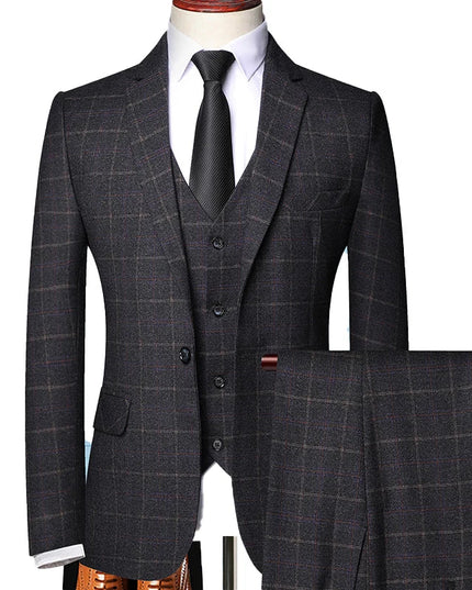 Men’s Three-Piece Suit – Classic Ensemble