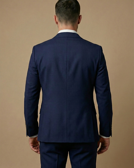 Men’s Three-Piece Wedding Guest Suit – Tailored Slim Fit Jacket, Waistcoat and Trousers for Formal Celebrations