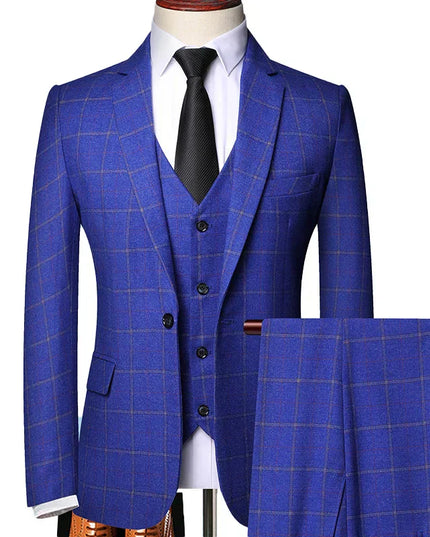 Men’s Three-Piece Suit – Classic Ensemble