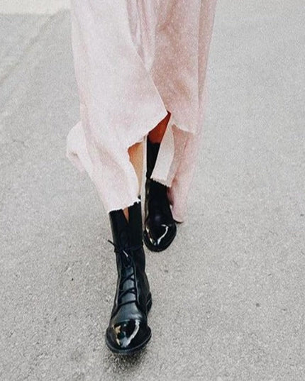 Ella | Women’s Classic Lace-Up Combat Style Boots