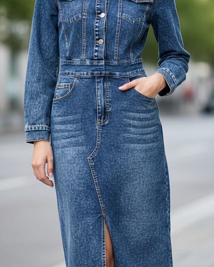 Novae | Denim Dress Tailored Fit