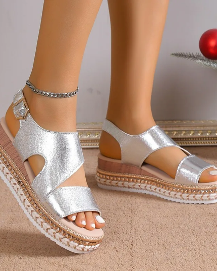 Karen | Glamour Platform Sandals
