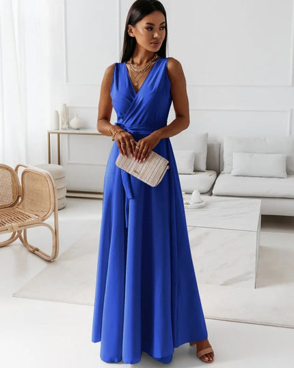 Gabrielle | Women Wedding Guest Wrap Maxi Dress