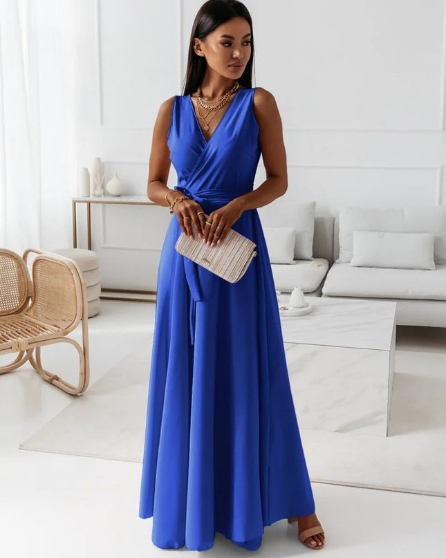Gabrielle | Women Wedding Guest Wrap Maxi Dress