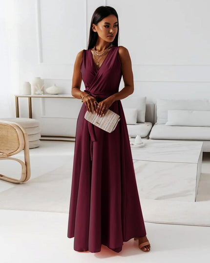 Gabrielle | Women Wedding Guest Wrap Maxi Dress